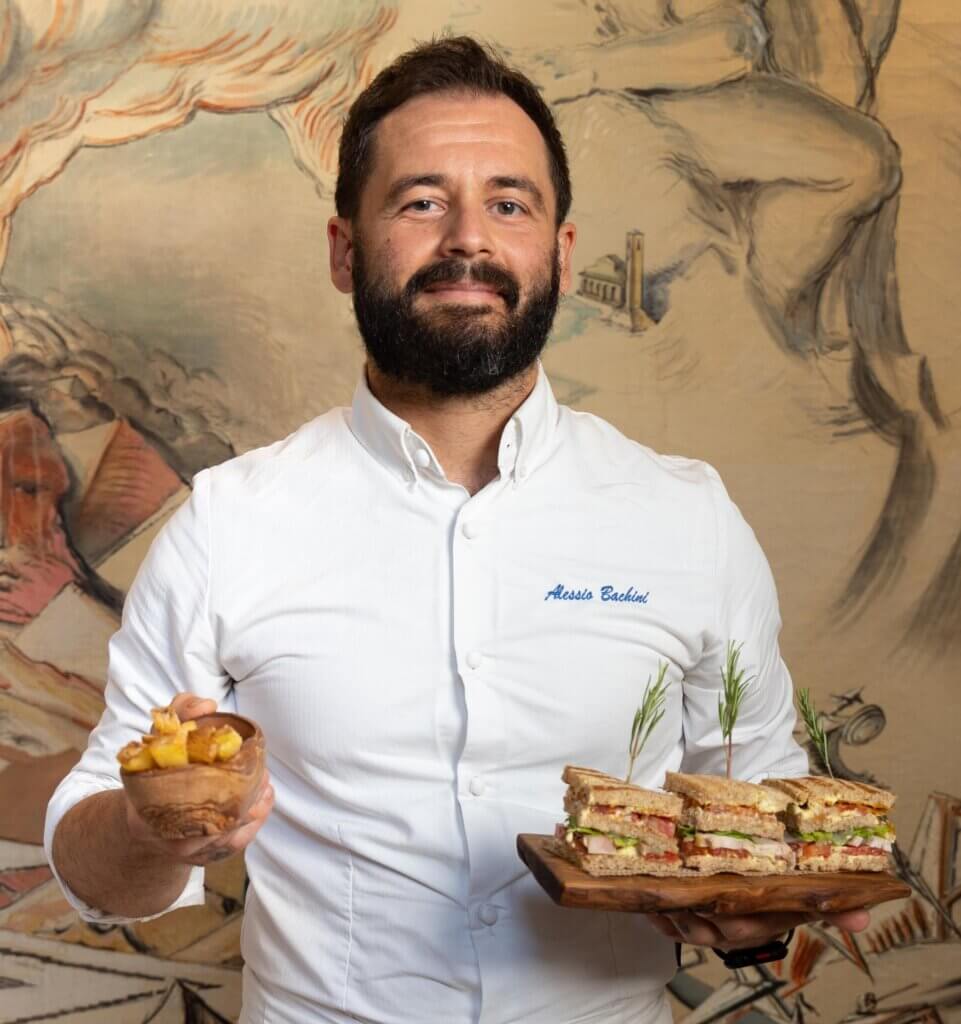 Low Alessio Bachini con il suo Agri Sandwich